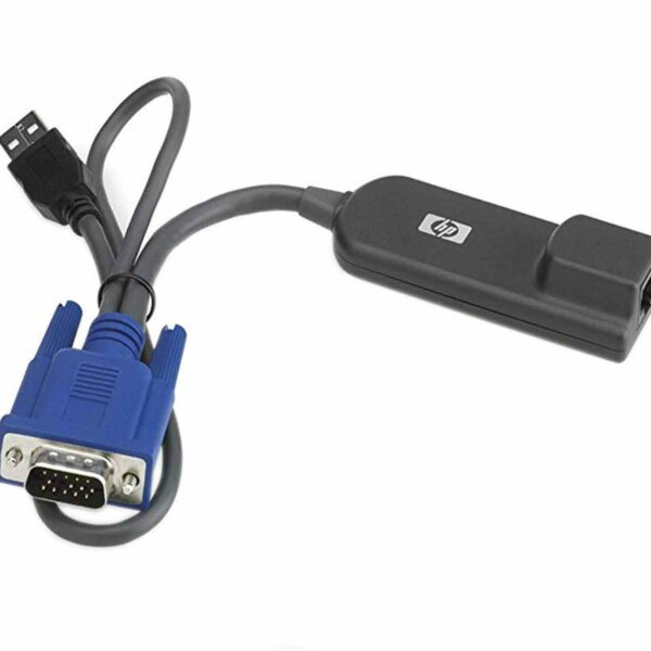 KVM HP USB CONSOLE INTERFACE ADAPTER 0.5M - 396633-001 Refurbished