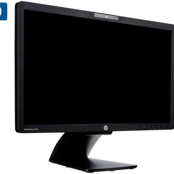 MONITOR 22" LED IPS HP E221C WITH CAMERA BL MU GA- Refurbished
