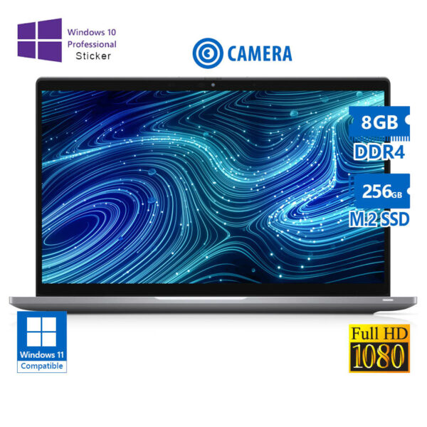 Dell Latitude 7420 Silver i5-1145G7/14``FHD/8GB DDR4/256GB M.2 SSD/No ODD/Camera/10P Grade A Refurbi - SCAX