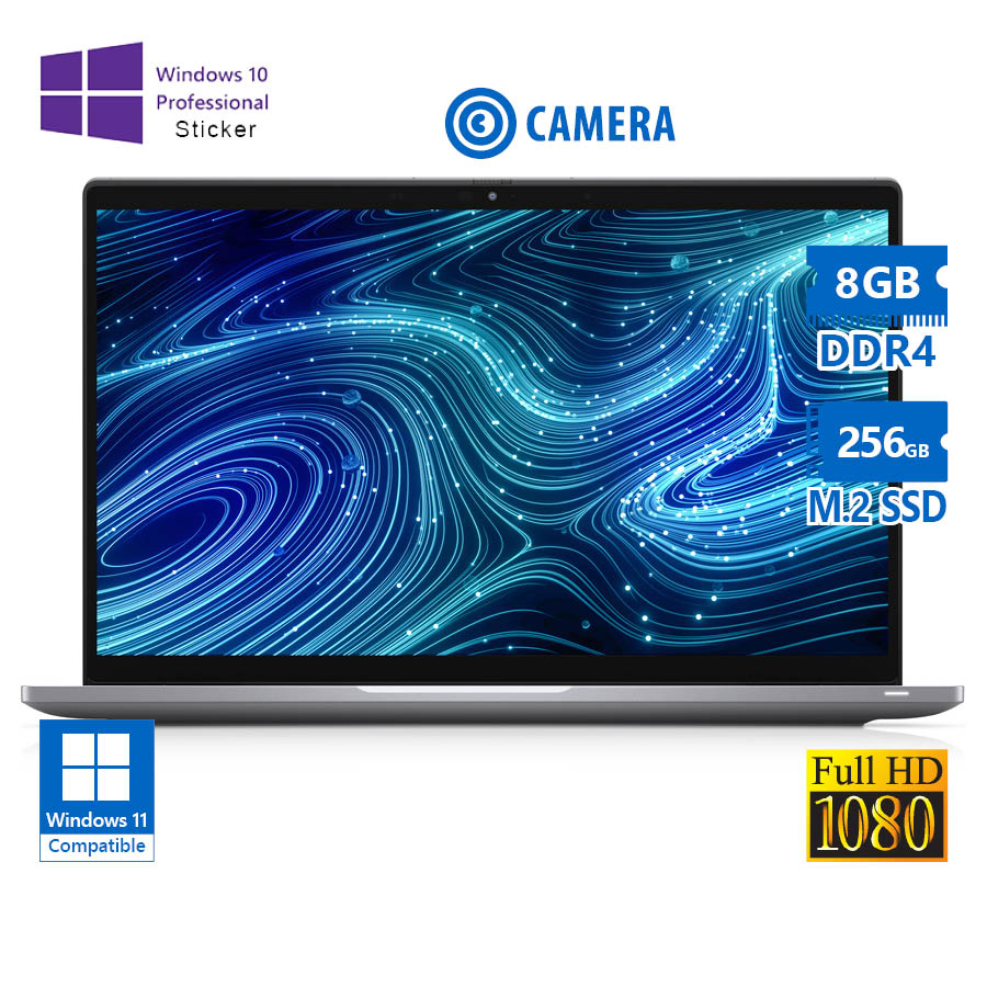 Dell Latitude 7420 Silver i5-1145G7/14``FHD/8GB DDR4/256GB M.2 SSD/No ODD/Camera/10P Grade A Refurbi - SCAX