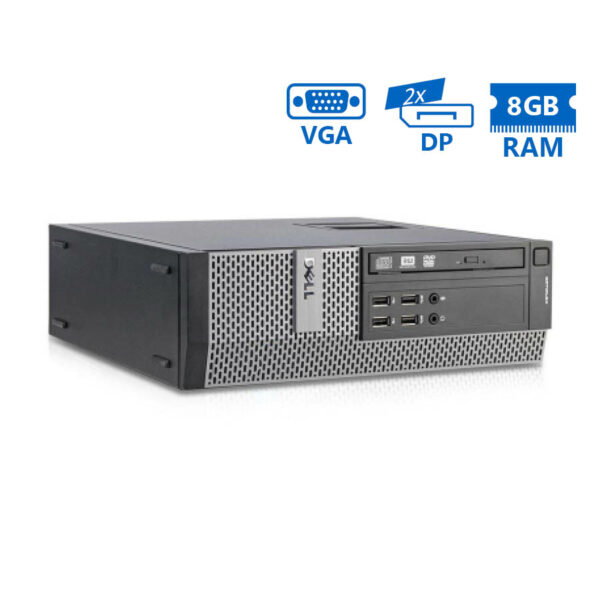 Dell 9020 SFF i5-4590/8GB DDR3/500GB/DVD/8P Grade A Refurbished PC - SCAX