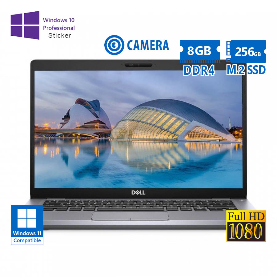 Dell (A-) Latitude 5410 i5-10310U/14``FHD/8GB DDR4/256GB M.2 SSD/No ODD/Camera/10P Grade A- Refurbis - SCAX