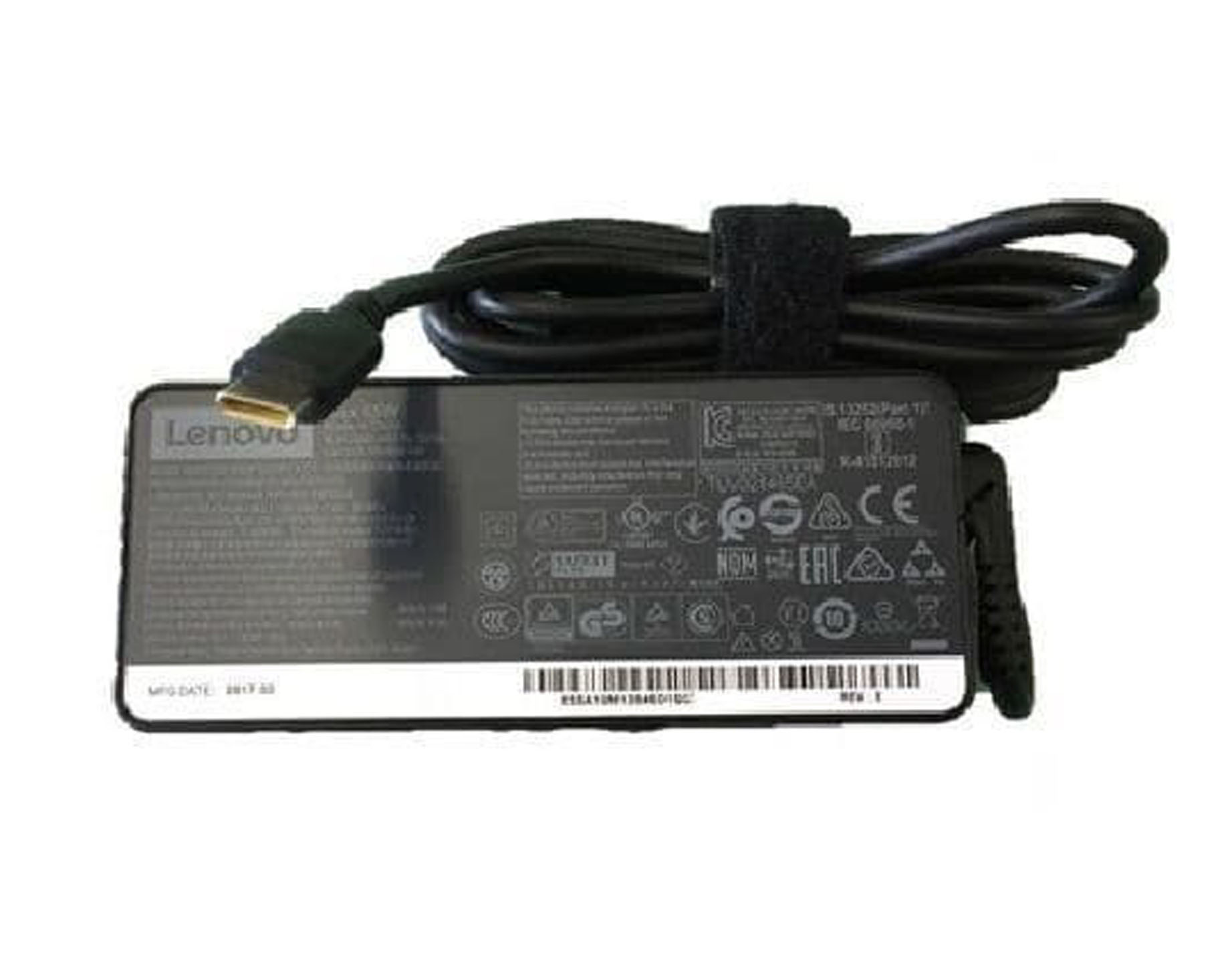 AC ADAPTER IBM-LENOVO 20.0V/3.25A/65W (USB-C) - ADLX65YLC3D Refurbished