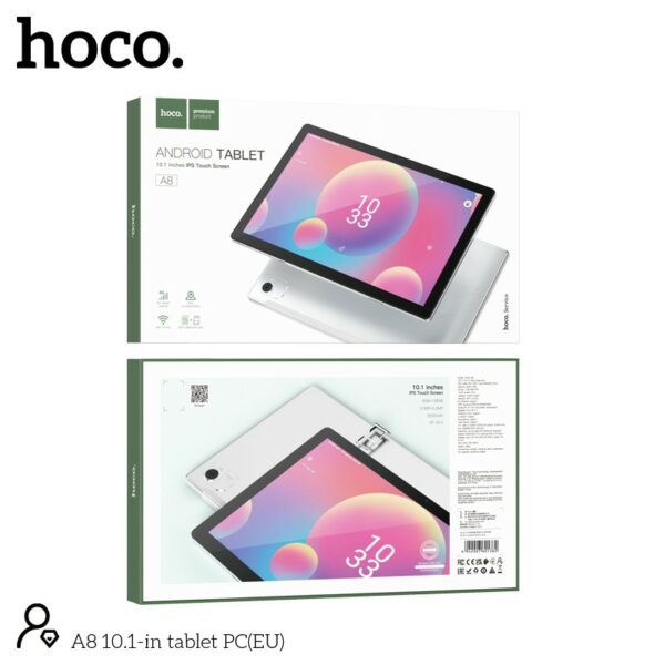 1" 6GB/128GB ΒΤ5.0 5000mAh 4G Ασημί με Θήκη Book - SCAX