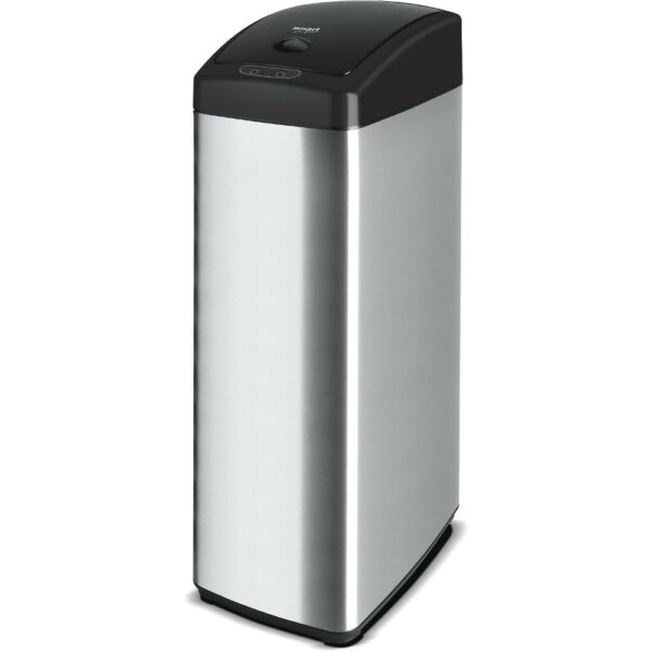 STAINLESS STEEL TOUCHLESS DUST BIN 45L - SENSOR Lamart LT8049 - SCAX