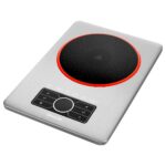 Φορητή Κεραμική Εστία Sencor SCP 5010SS Μονή 1500W 19cm με Λειτουργίες Stir-Fry Deep-Fry Fry Simmer Boil Keep Warm Ασημί - SCAX