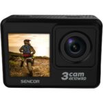 Action Camera Sencor 3CAM 4K10WRD 4k 30Fps 750 mAh 2" και 1.3" TFT Οθόνες  και Αδιάβροχη Θήκη - Image 2