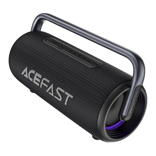 Φορητό Ηχείο Wireless Acefast K2 Pro v5.3 TWS 120W 9600mAh USB AUX και RGB Φωτισμό Μαύρο - SCAX