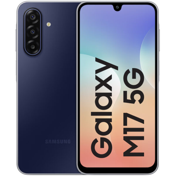 Samsung SM-M176 Galaxy M17 5G Non EU Dual Sim 6.7" 8GB/128GB NFC IP54 Sapphire Black με 1 Χρόνο Εγγύηση απο Samsung Service - SCAX
