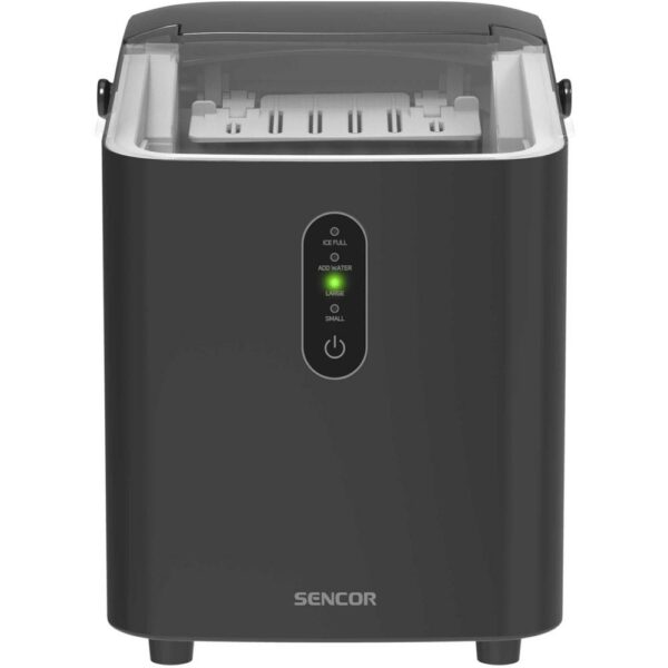 Παγομηχανή Sencor SIM 2500BK 120W Δοχείο Νερού 1lt εως 12kg/24h με Επιλογή Μεγέθους Πάγου και Χρόνο Κύκλου 6 με 8 Λεπτά - SCAX