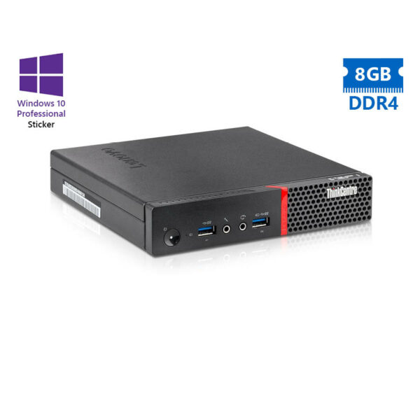 Lenovo ThinkCentre M700 Tiny i5-6500T/8GB DDR4/500GB/No ODD/10P Grade A Refurbished PC - SCAX