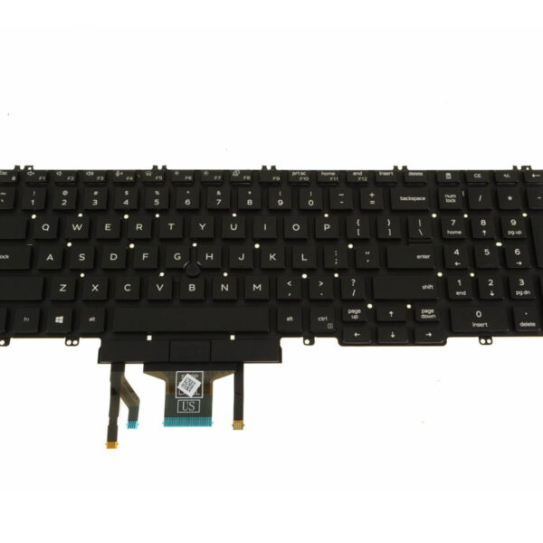 DELL LATITUDE 5500 5501 5510 KEYBOARD GR no Frame NEW Refurbished