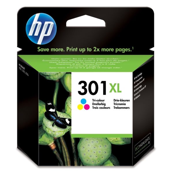 HP Μελάνι Inkjet No.301XL Colour (CH564EE) (HPCH564EE) - SCAX
