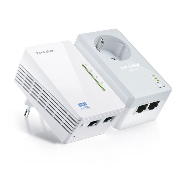 TP-LINK Powerline AV600 Passthrough Wireless Starter (TL-WPA4226 KIT) - SCAX