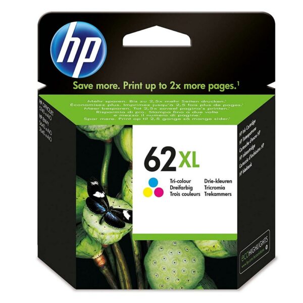 HP Μελάνι Inkjet No.62XL Tri-Colour (C2P07AE) (HPC2P07AE) - SCAX