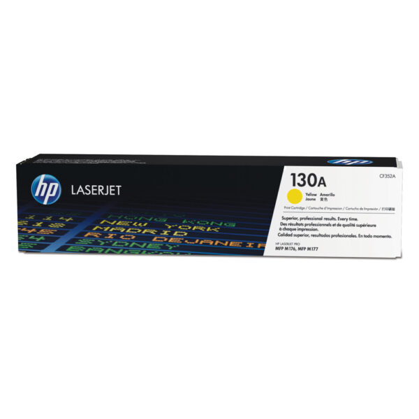 HP Toner 130A LJ PRO M176/177 Yellow (CF352A) (HPCF352A) - SCAX
