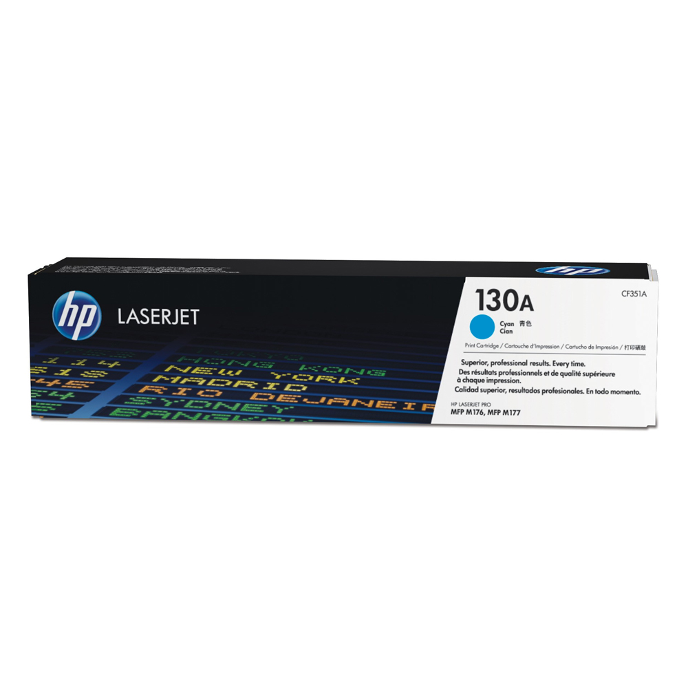 HP Toner 130A LJ PRO M176/177 Cyan (CF351A) (HPCF351A) - SCAX