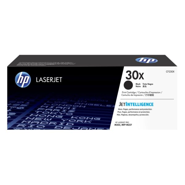 HP 30X LaserJet Black Toner HC (3.5k) (CF230X) (HPCF230X) - SCAX