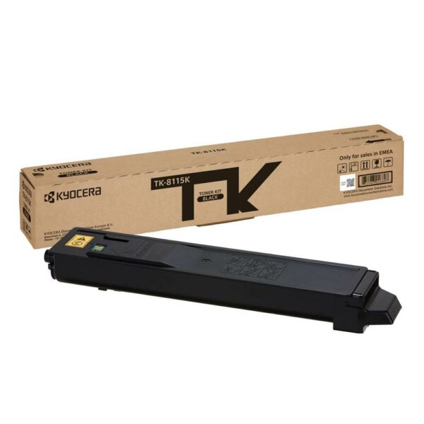 KYOCERA ECOSYS  M8124cidn/M8130cidn TONER BLACK 12k (TK-8115K) (KYOTK8115K) - SCAX