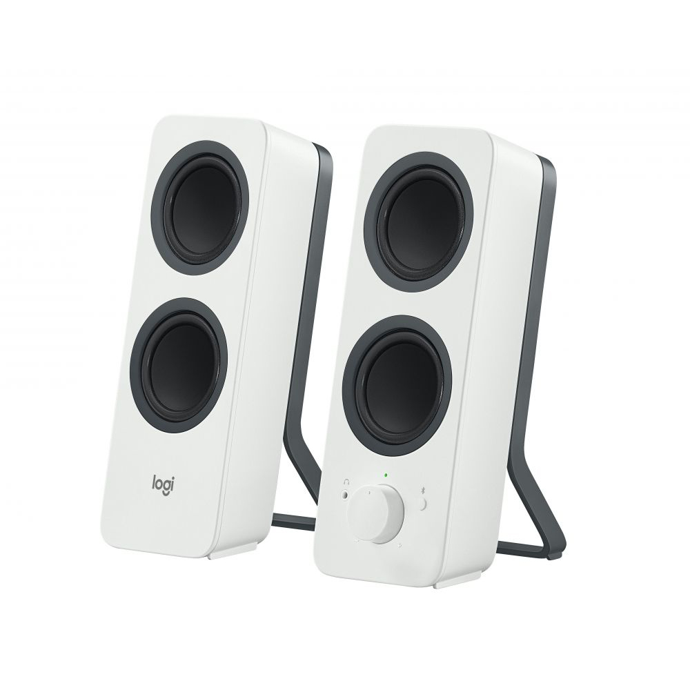 Logitech Z207 2.0 Bluetooth Speakers (White) (LOGZ207) - SCAX