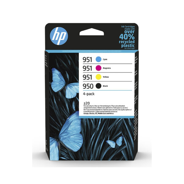 HP Μελάνι Inkjet 950/951 4-Pack Black/CMY (6ZC65AE) (HP6ZC65AE) - SCAX
