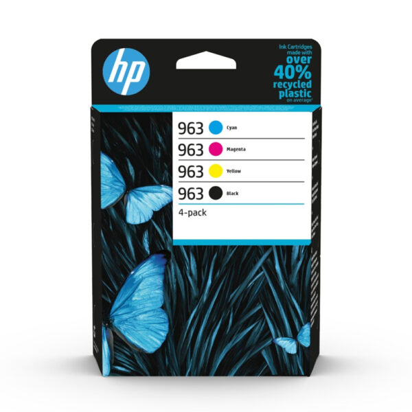 HP Μελάνι Inkjet 963 4-Pack CMYK (6ZC70AE) (HP6ZC70AE) - SCAX