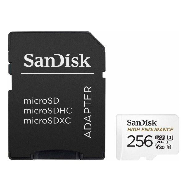 SanDisk® High Endurance microSD 256GB Card (SDSQQNR-256G-GN6IA) (SANSDSQQNR-256G-GN6IA) - SCAX