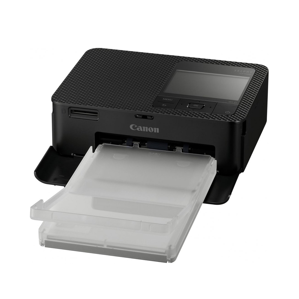 Canon Selphy CP1500 A6 Photo Printer Black (5539C008AA) (CANCP1500B) - SCAX