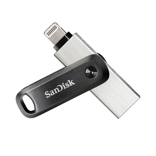 Sandisk iXpand 256GB USB 3.1 Stick με σύνδεση Lightning & USB-A Μαύρο (SDIX60N-256G-GN6NE) (SANSDIX60N-256G-GN6NE) - SCAX