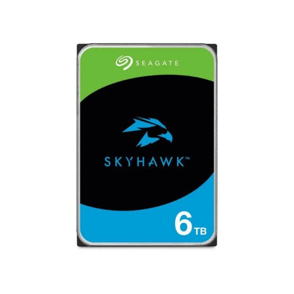 Seagate SkyHawk +Rescue 6TB HDD Σκληρός Δίσκος 3.5" SATA III με 256MB Cache για Desktop / Καταγραφικό (ST6000VX009) (SEAST6000VX009) - SCAX