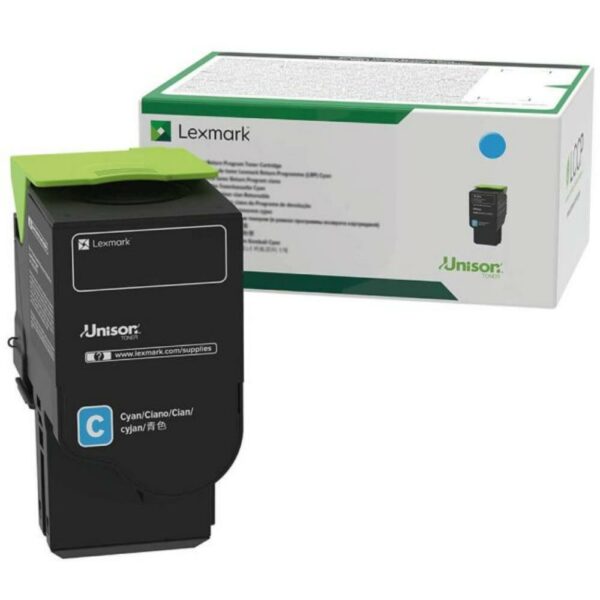 LEXMARK CS531/CS632/CX532/CX635 TONER CRTR CYAN 2k (75M20C0) (LEX75M20C0) - SCAX