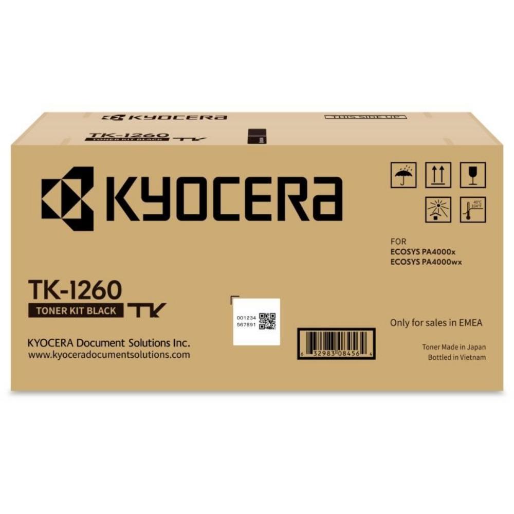 KYOCERA ECOSYS PA4000X TONER BLACK (TK-1260) (KYOTK1260) - SCAX