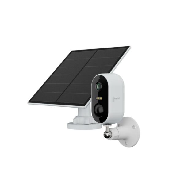 Arenti Wire-Free Wi-Fi  3MP/2K Rechargeable Battery Camera  with Solar Panel (GO1 KIT1) (AREGO1-KIT1) - SCAX