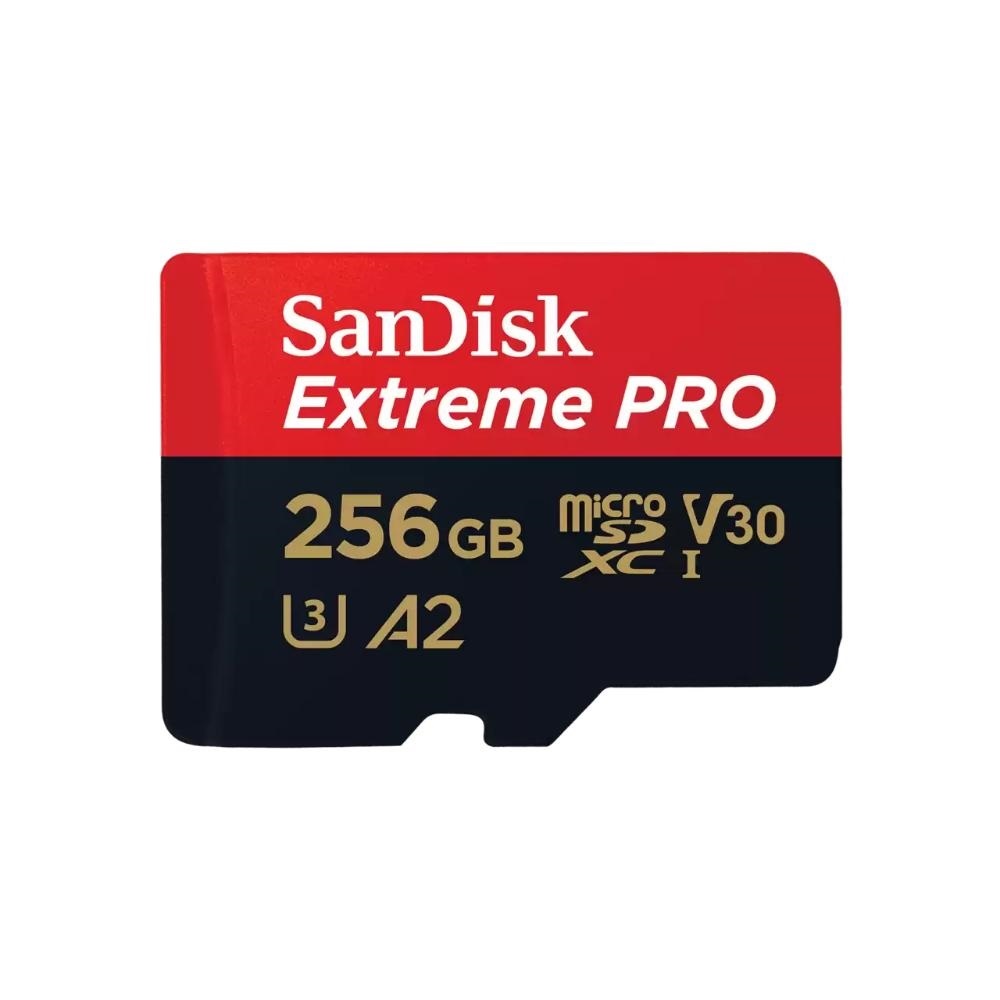 Sandisk Extreme Pro microSDHC 256GB Class 10 U3 V30 A1 UHS-I (SDSQXCD-256G-GN6MA) - SCAX Sandisk Extreme Pro microSDHC 256GB Class 10 U3 V30 A1 UHS-I (SDSQXCD-256G-GN6MA) - SCAX