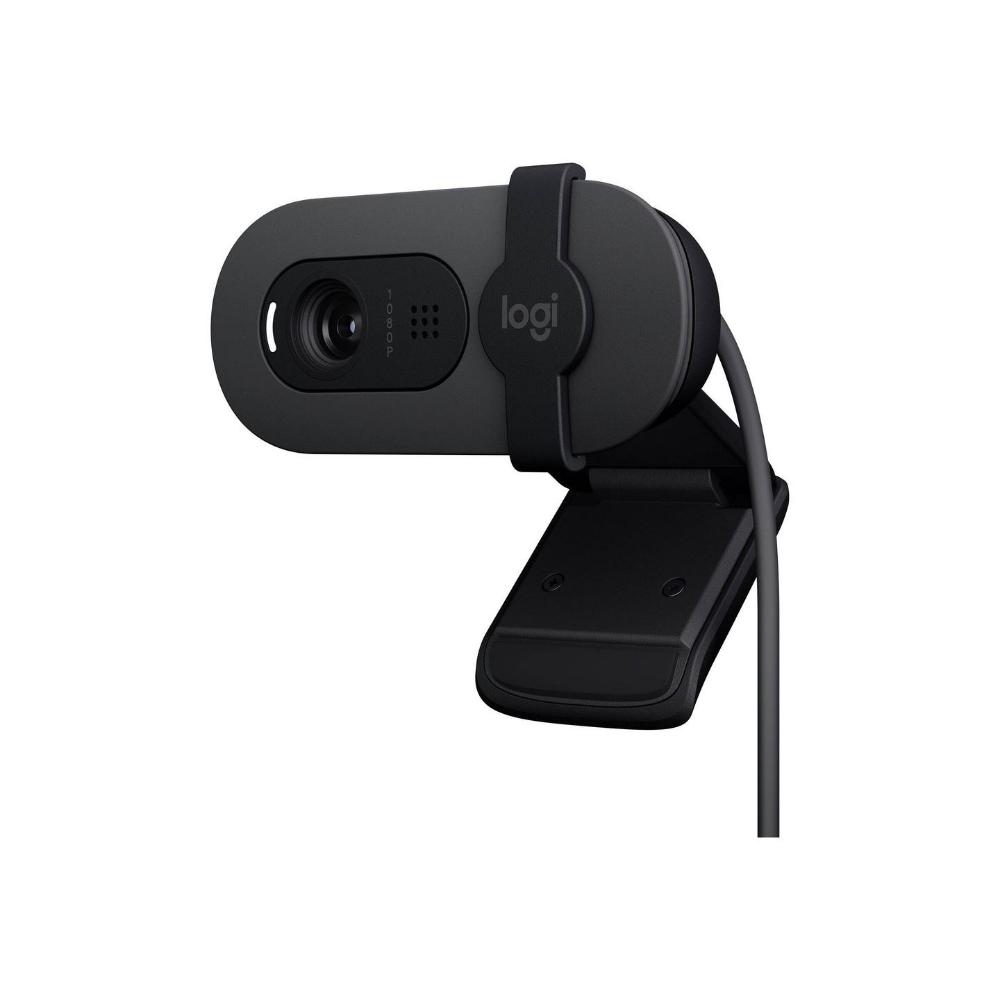 Logitech Webcam BRIO 100 Black (960-001585) (LOGBRIO100BK) - SCAX