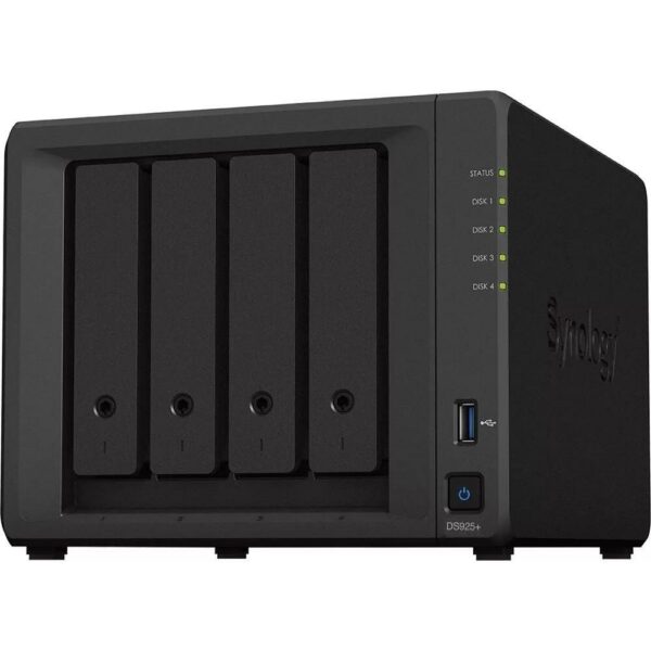 NAS Server Synology DiskStation 4-Bay (DS925+) (SYNDS925+) - SCAX