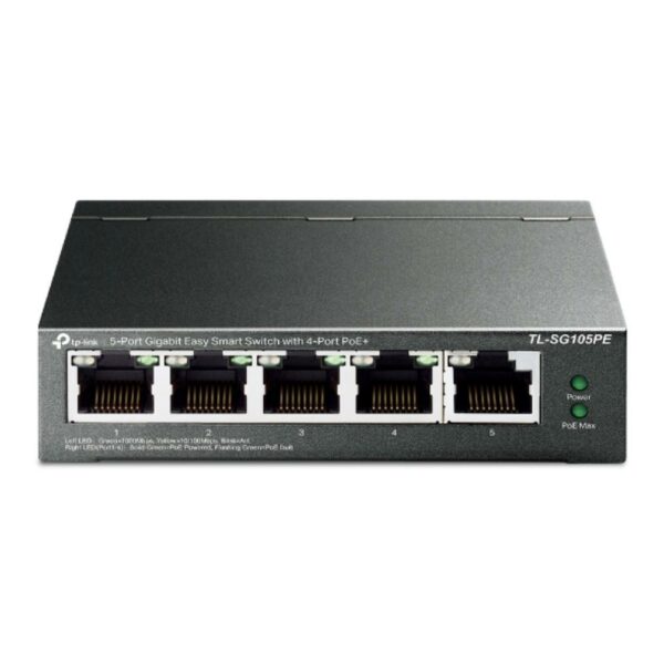 TP-Link 5-Port Gigabit Easy Smart Switch (TL-SG105PE) (TPTL-SG105PE) - SCAX