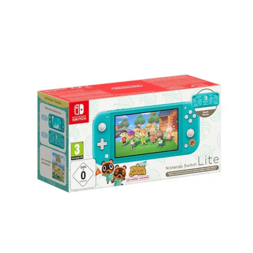 Nintendo Switch lite Console Animal Crossing Turquoise (46083) (NIN46083) - SCAX