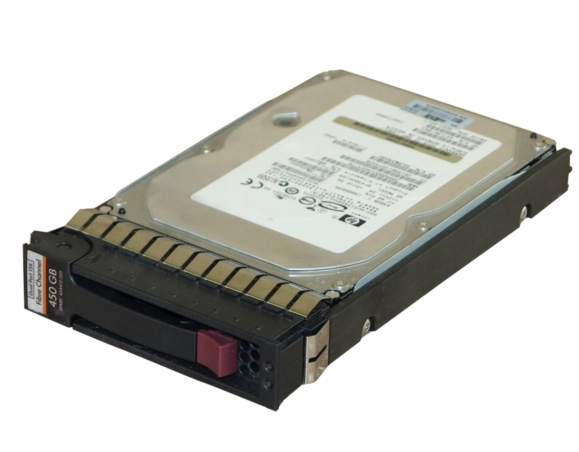 STORAGE HDD FC 450GB HP 15K 3.5" FOR EVA M6412A  W/TRAY Refurbished
