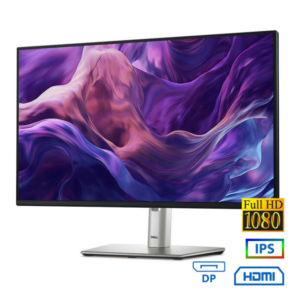 Used Monitor P2425H IPS LED/Dell/24``FHD/1920x1080/Wide/Black/D-SUB & DP & HDMI & USB 3.0 Hub - SCAX
