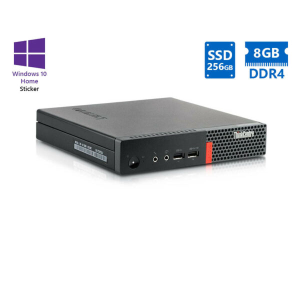 Lenovo ThinkCentre M710q Tiny i5-6400T/8GB DDR4/256GB SSD/No ODD/10H Grade A Refurbished PC - SCAX