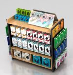 HOCO T03 DISPLAY SHOWCASE L1000*D550*H980mm - SCAX