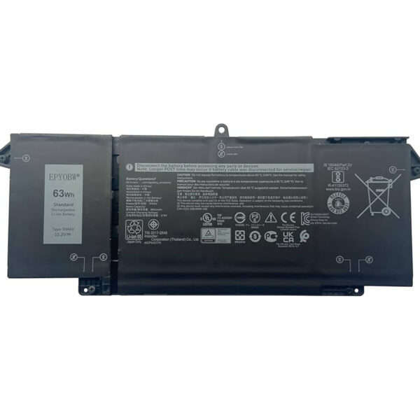 DELL LATITUDE 5320 7320 7420 7520 BATTERY GA - 7FMXV Refurbished