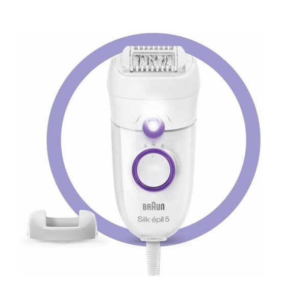 Μηχανή Αποτρίχωσης Braun Silk-Epil SE5-505P Κατάλληλη για Πόδια και για Σώμα - SCAX