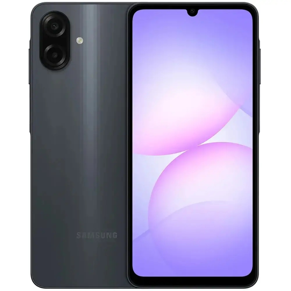 Samsung SM-A075 Galaxy A07 4G Non EU Dual Sim 6.7" 4GB/64GB IP54 Black με 1 Χρόνο Εγγύηση απο Samsung Service - SCAX