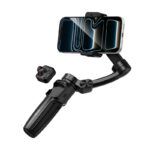 Gimbal Hoco K91 για Συσκευές 4.5"- 7" 1800mAh με Σταθεροποιητή 3 Αξόνων Τηλεχειριστήριο Επεκτεινόμενο και με Face Tracking - SCAX