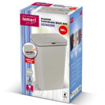 Κάδος Απορριμμάτων Πλαστικός με Φωτοκύτταρο 50lt SENSOR Lamart LT8109 Cream - Image 2