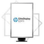 Used Monitor E241i IPS LED/HP/24``FHD/1920x1200/Wide/Silver/Black/D-SUB & DVI-D & DP & USB HUB - Image 3