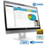Used Monitor EliteDisplay E240c IPS LED/HP/24``FHD/w/Camera/1920x1080/Wide/Black/w/Speakers/D-SUB & - SCAX