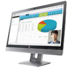Used Monitor EliteDisplay E240c IPS LED/HP/24``FHD/w/Camera/1920x1080/Wide/Black/w/Speakers/D-SUB & - Image 3